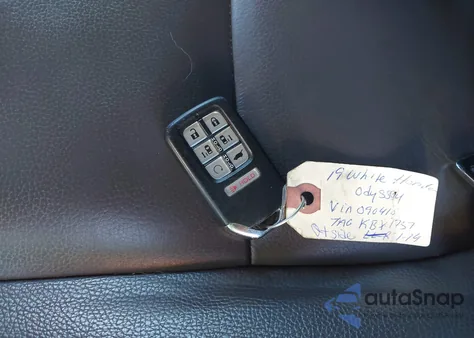 2019 Honda Odyssey Ex-L из США, поврежденный, VIN 5FNRL6H76KB090410